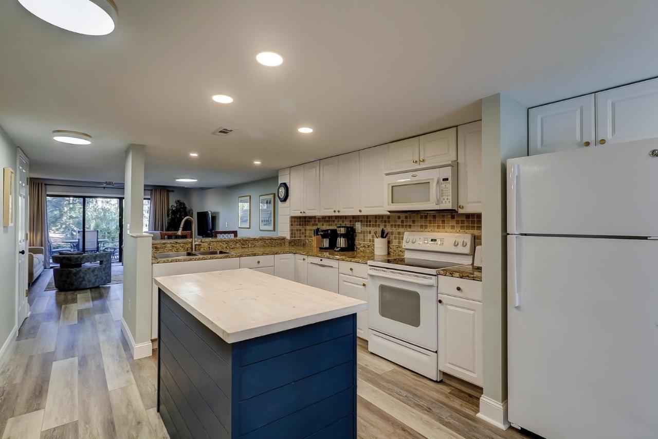 Golf View Two Bedroom With K Q And Fold Out Couch Bikes & Beach Gear Included Hilton Head Island Bagian luar foto