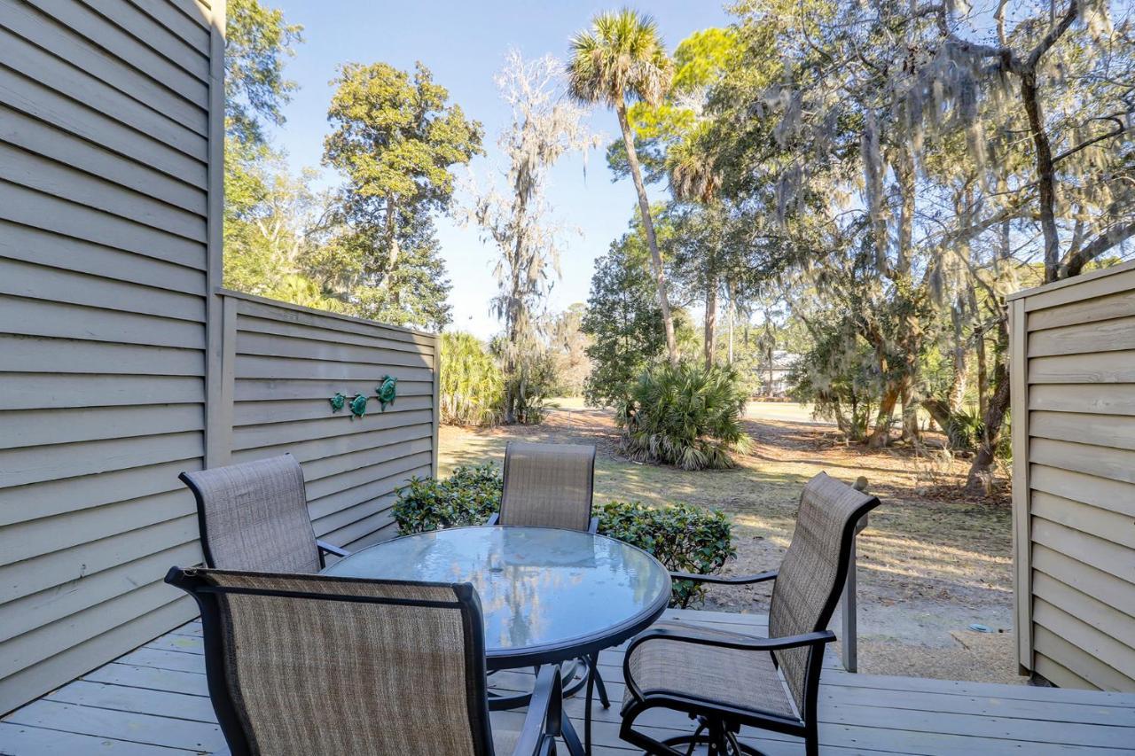 Golf View Two Bedroom With K Q And Fold Out Couch Bikes & Beach Gear Included Hilton Head Island Bagian luar foto