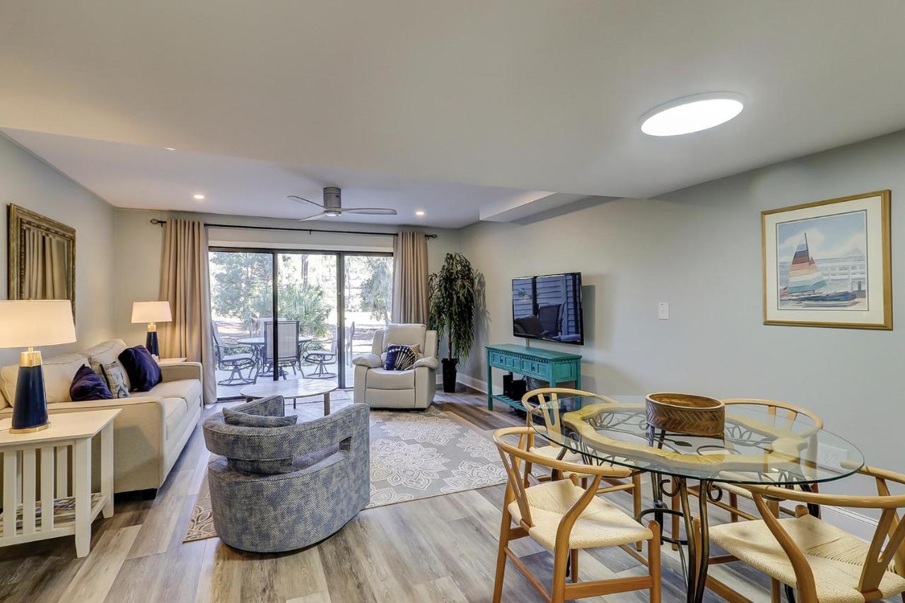Golf View Two Bedroom With K Q And Fold Out Couch Bikes & Beach Gear Included Hilton Head Island Bagian luar foto